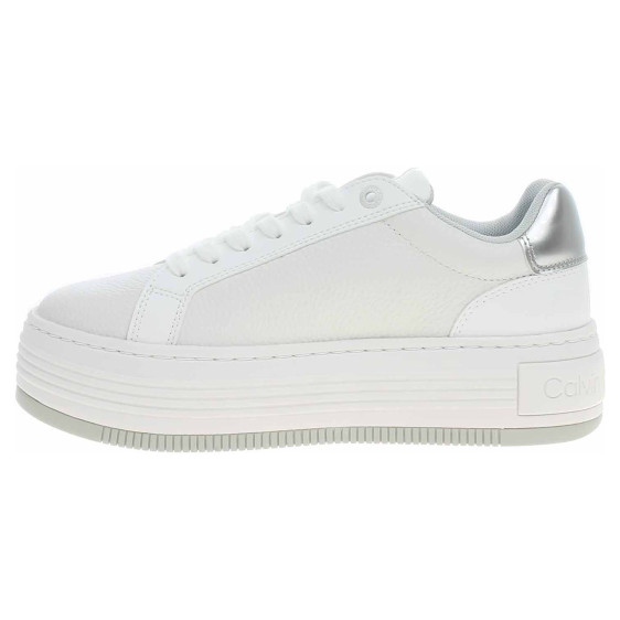 detail Dámská obuv Calvin Klein YW0YW01766 0LI Bright White-Silver