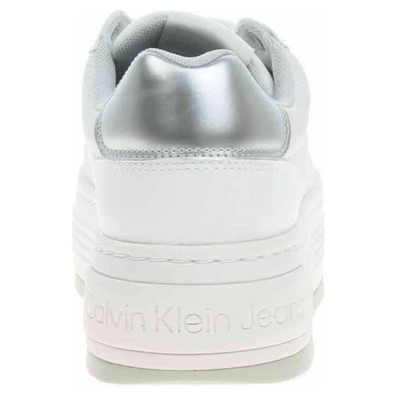 detail Dámská obuv Calvin Klein YW0YW01766 0LI Bright White-Silver