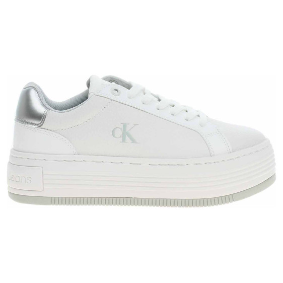 detail Dámská obuv Calvin Klein YW0YW01766 0LI Bright White-Silver