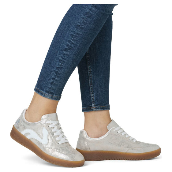 detail Dámská obuv Rieker M5512-41 metallic