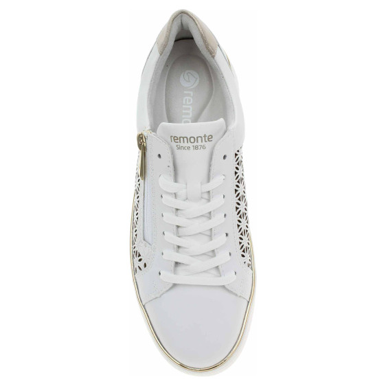 detail Dámská obuv Remonte D2E03-80 weiss kombi