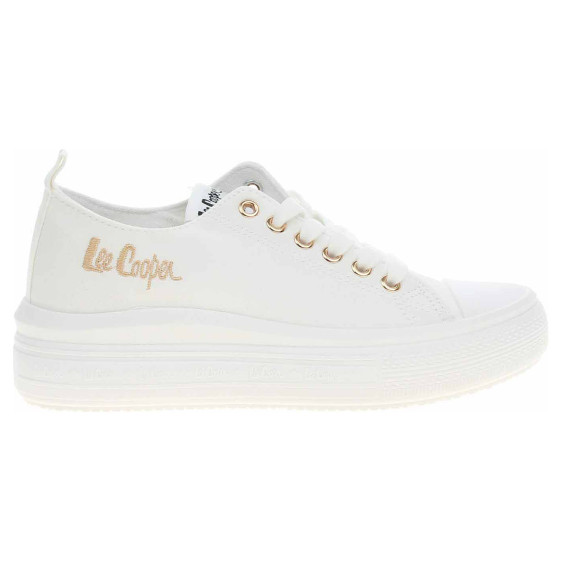 detail Dámské plátěnky Lee Cooper LCW-24-44-2462LB white-gold