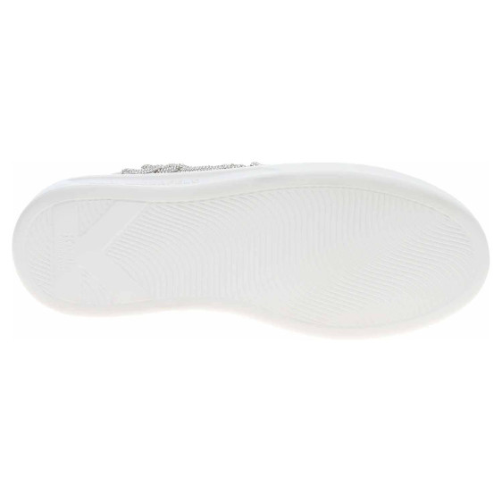 detail Dámská obuv Karl Lagerfeld KL62511G 01S white lthr w-silver