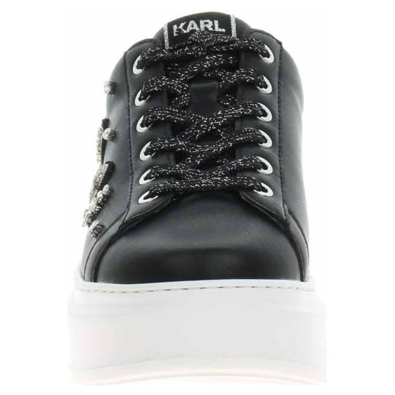detail Dámská obuv Karl Lagerfeld KL63525 00S black lthr w-silver