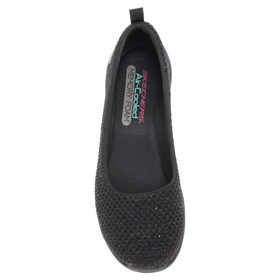 detail Skechers Arya - Sweet Glitz black