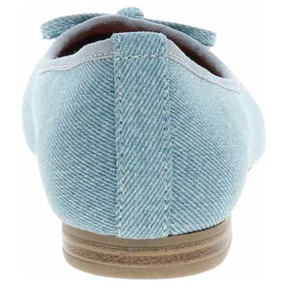 detail Dámské baleriny Marco Tozzi 2-22136-42 lt.blue jeans