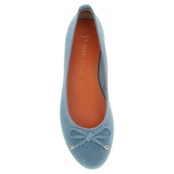 detail Dámské baleriny Marco Tozzi 2-22136-42 lt.blue jeans