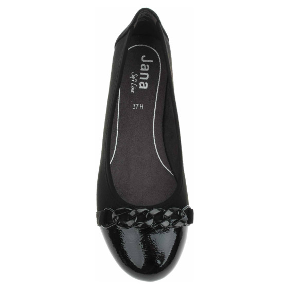 detail Dámské baleriny Jana 8-22165-41 black