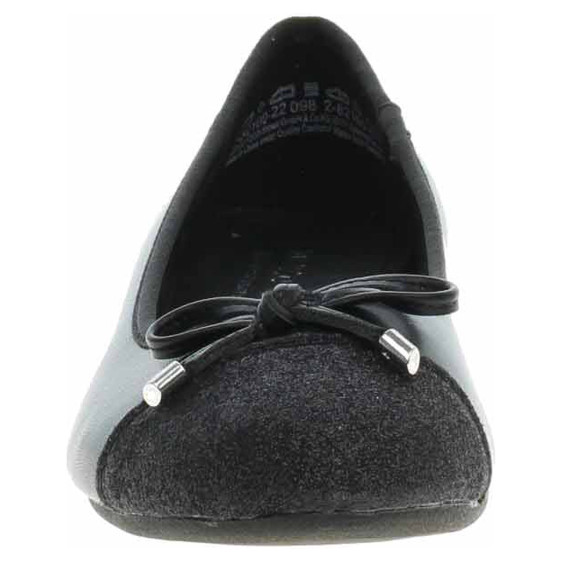 detail Dámské baleriny Marco Tozzi 2-82100-42 black comb