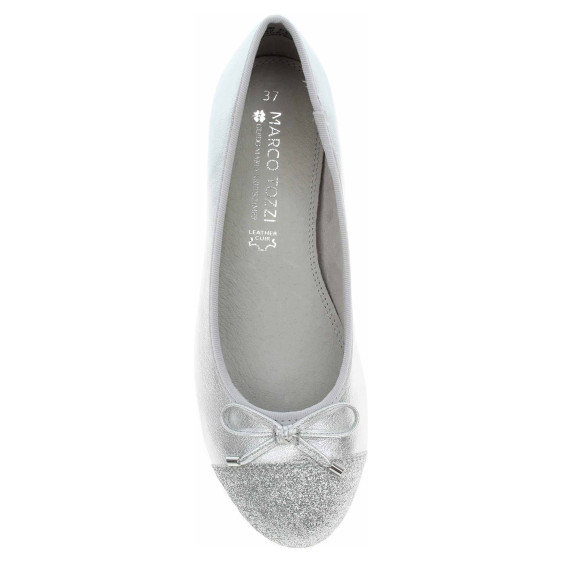 detail Dámské baleriny Marco Tozzi 2-82100-42 silver comb
