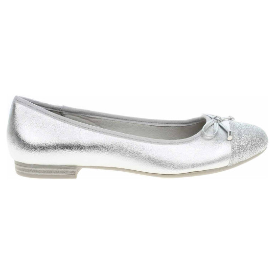 detail Dámské baleriny Marco Tozzi 2-82100-42 silver comb