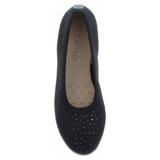 detail Dámské baleriny Caprice 9-22107-42 ocean knit