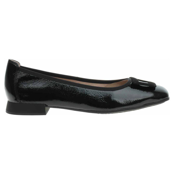 detail Dámské baleriny Caprice 9-22100-43 black naplak