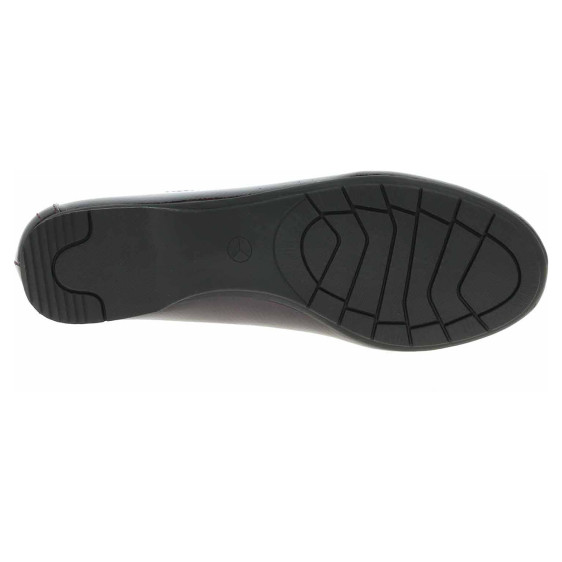 detail Dámské baleriny Jana 8-22163-41 dk purple pat