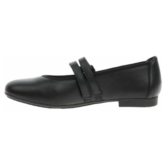 detail Dámské baleriny Jana 8-22177-44 black