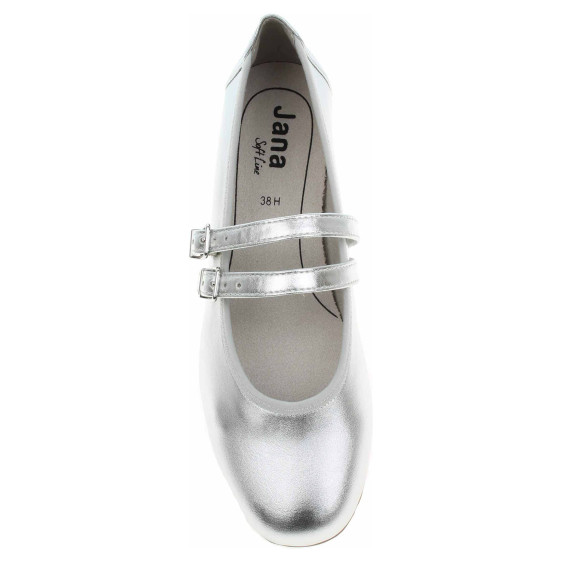 detail Dámské baleriny Jana 8-22177-44 silver