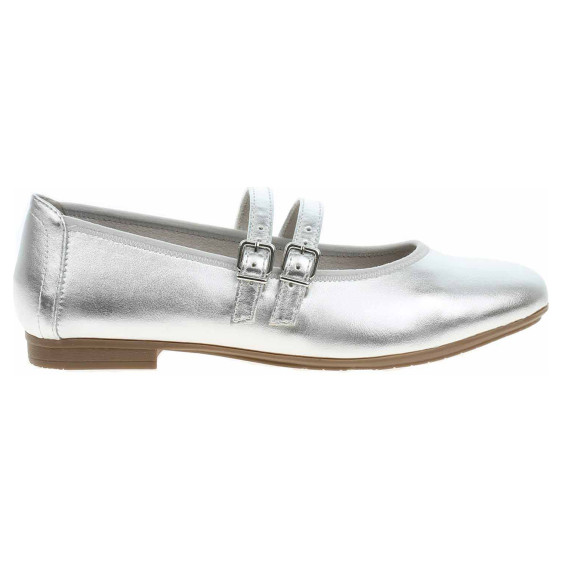 detail Dámské baleriny Jana 8-22177-44 silver