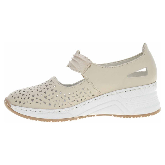 detail Dámské baleriny Rieker N4382-60 beige