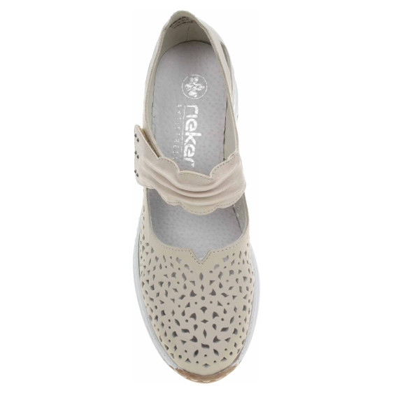 detail Dámské baleriny Rieker N4382-60 beige