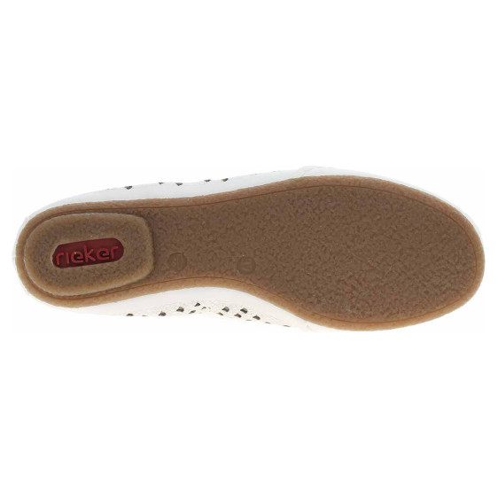 detail Dámské baleriny Rieker 41489-80 weiss