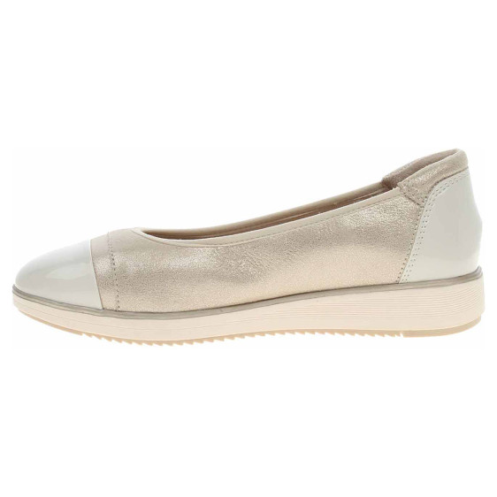 detail Dámské baleriny Tamaris 8-82200-44 beige-gold