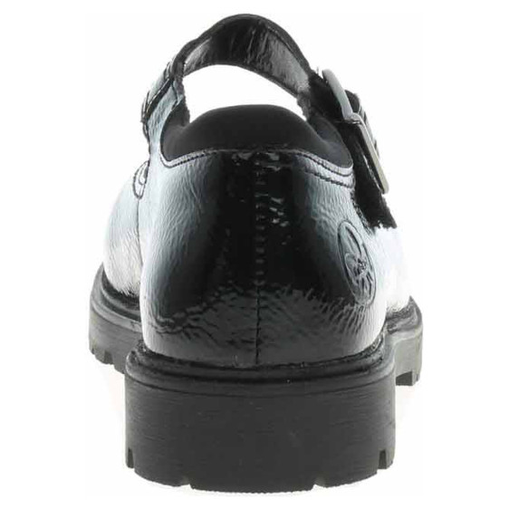 detail Dámské baleriny Rieker 45567-00 schwarz