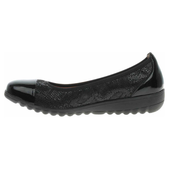detail Dámské baleriny Caprice 9-22103-41 black comb