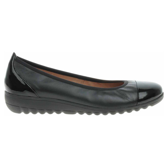detail Dámské baleriny Caprice 9-22103-41 black nappa co