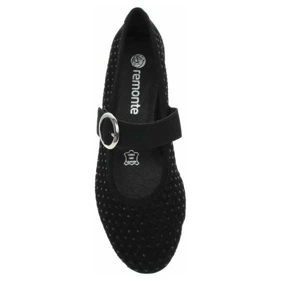 detail Dámské baleriny Remonte D0K18-02 schwarz