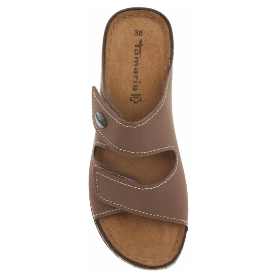 detail Dámské pantofle Tamaris 1-27510-41 taupe