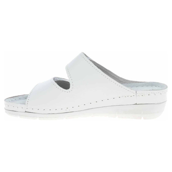 detail Dámské pantofle Tamaris 1-27510-41 white leather