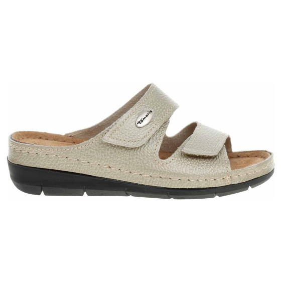 detail Dámské pantofle Tamaris 1-27510-41 light gold met