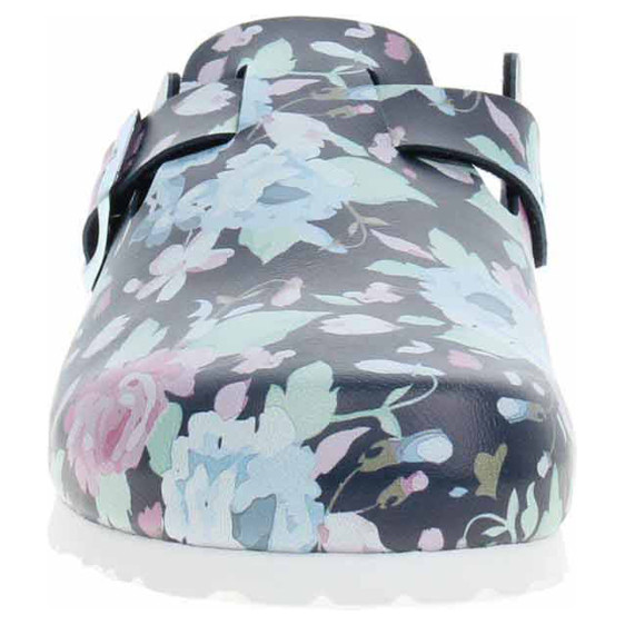 detail Dámské pantofle Bio Life 0005 Samba 621 blue-multi