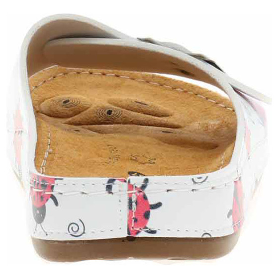 detail Dámské pantofle Medi Line S182.010 bílá