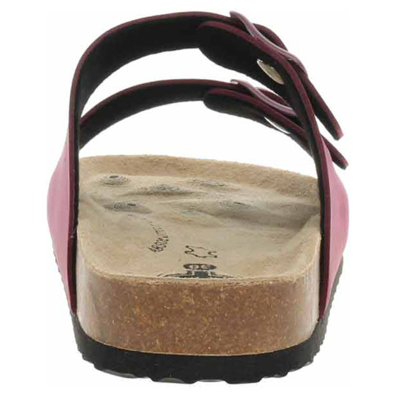 detail Dámské pantofle Medi Line 401-24 bordo