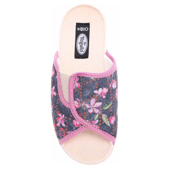 detail Dámské domácí pantofle Rogallo 7101-018 modrá