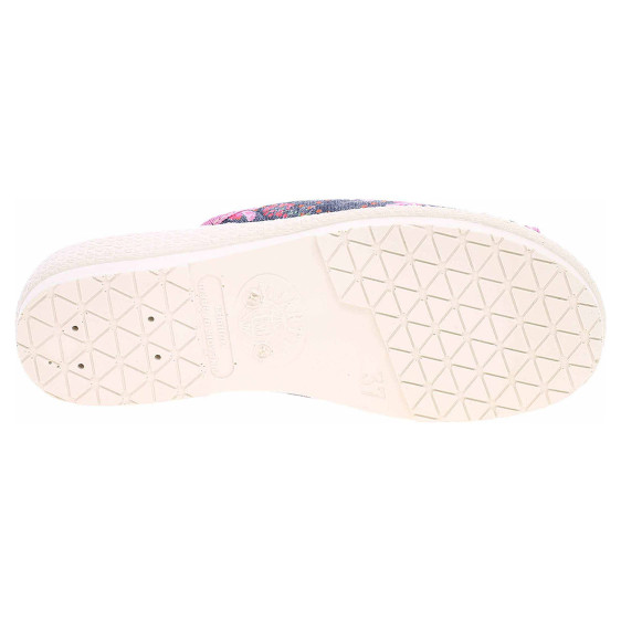 detail Dámské domácí pantofle Rogallo 7101-018 modrá