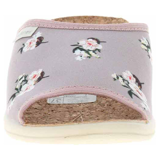 detail Dámské domácí pantofle Rogallo 26945 fialová