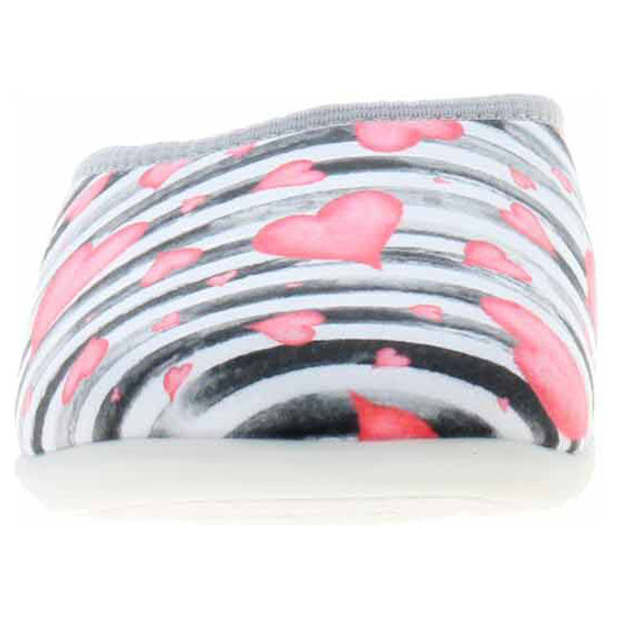 detail Dámské domácí pantofle Rogallo 27988 šedá