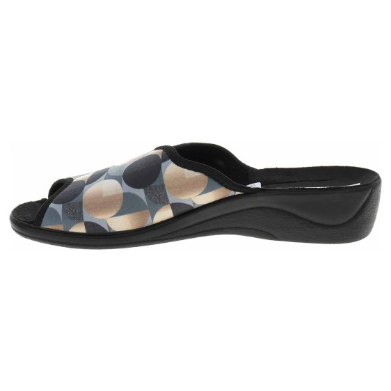 detail Dámské domácí pantofle Rogallo 28062 šedá