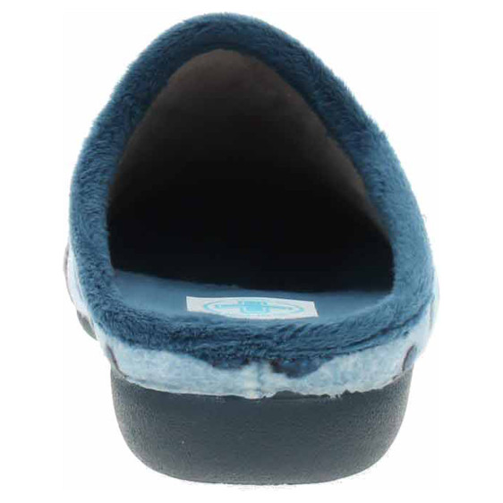 detail Dámské domácí pantofle Medi Line 5170-023 azul barca