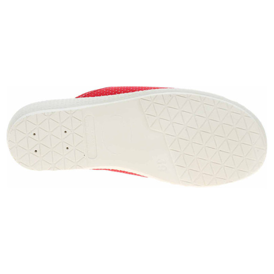 detail Dámské domácí pantofle Rogallo 7101-022 červená