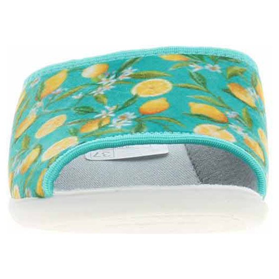 detail Dámské domácí pantofle Rogallo 28797 zelená