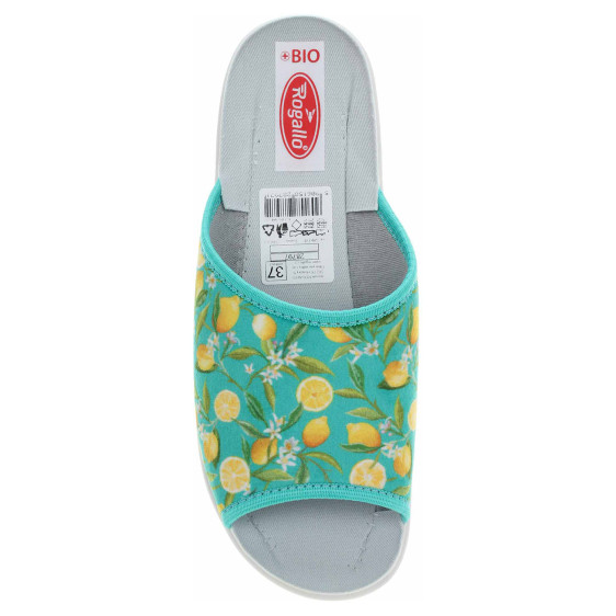 detail Dámské domácí pantofle Rogallo 28797 zelená