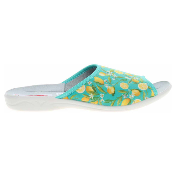 detail Dámské domácí pantofle Rogallo 28797 zelená