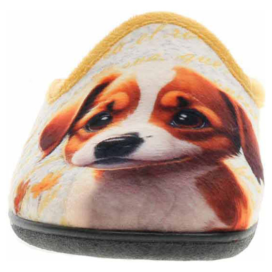 detail Dámské domácí pantofle Medi Line 1146-024 amarillo