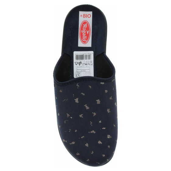detail Dámské domácí pantofle Rogallo 29215 modrá