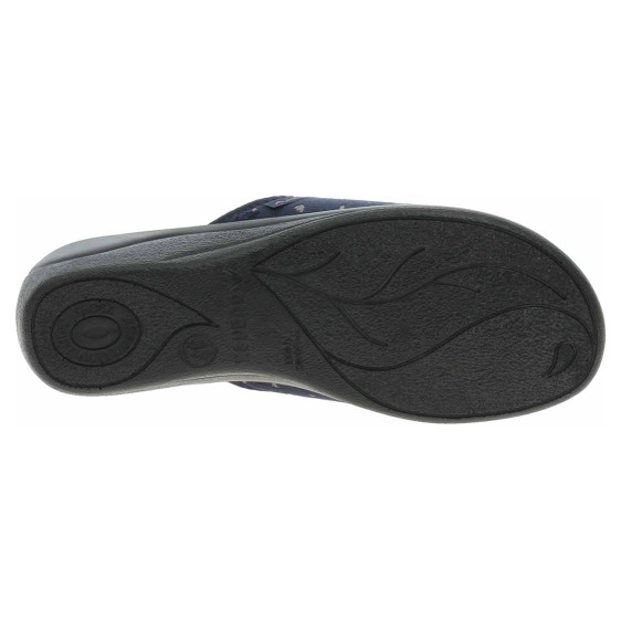 detail Dámské domácí pantofle Rogallo 29215 modrá