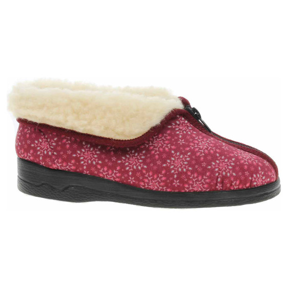 detail Dámské bačkory Rogallo 29432 vínová