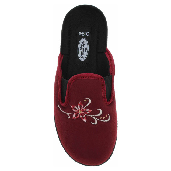 detail Dámské domácí pantofle Rogallo 3361-003 bordo
